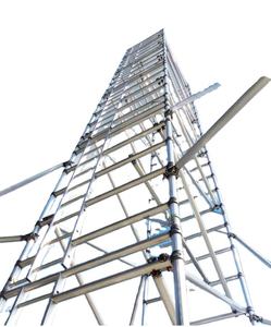Système d'échafaudage rapide en aluminium pour façades européennes, pour plateformes de construction, échafaudage BS 1139 - Product Image 4