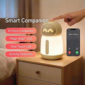 Robot Intelligente per Casa Connessa, Chiamata con Un Solo Tocco, Assistenza per Anziani, Monitoraggio del Sonno, <span class=keywords><strong>Report</strong></span>, Chat AI, Dialogo Bidirezionale - Product Image 1