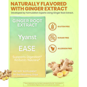 Tiras orales de alta calidad para promover la digestión y aliviar las molestias intestinales con extracto de raíz de jengibre - Product Image 2