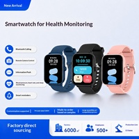 Nouvelle montre connectée transfrontalière Zl avec surveillance de l'oxygène sanguin, de la fréquence cardiaque, du stress et du sommeil, contrôle à distance de la photographie pour les appels, IP68