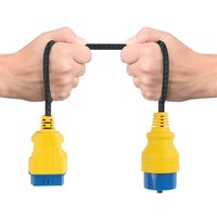 AUTOOL-adaptador Universal de nailon de 40Cm, Cable Obd, conector Obd2 de 20 pines a 16 pines para Bmw