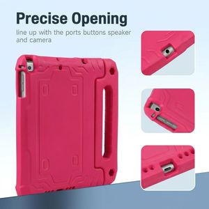 เคสแท็บเล็ต HGD สีสันสดใส ผลิตจาก PC+ซิลิโคน สำหรับ iPad Air 4 10.9 นิ้ว 2020 และ Pro 11 2018/2020/2021 พร้อมสายคล้องมือและไหล่ ช่องใส่ดินสอ และขาตั้ง - Product Image 5