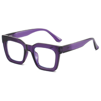 HS2226 unisexe hommes femmes lunettes de lecture correctives bonne qualité presbytie PC carré pleine jante cadre 1pc lentille
