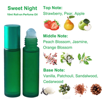 Flacon coloré spécial, parfum en roll-on, parfum personnalisé, musc, arôme, sans alcool, phéromone, huile de parfum en roll-on 10 ml