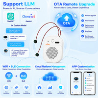 Module d'assistant vocal IA AISK pour appareil de bureau intelligent avec mémoire de conversation IA, commande vocale, ChatGPT, carte de développement OEM Gemini