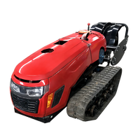 Traktor Mini Pertanian 2022 Terlaris di Cina, 35 hp, Pengontrol Jarak Jauh, Mesin Pengolah Tanah Rotary Tiller, Peralatan Pertanian