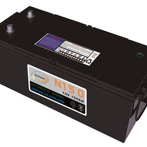 Batería de coche de plomo ácido, pila de coche coreana, japonesa y asiática, JIS D26, 12V, <span class=keywords><strong>70</strong></span> <span class=keywords><strong>Ah</strong></span>, modelo de la marca VESTEON - Product Image 1