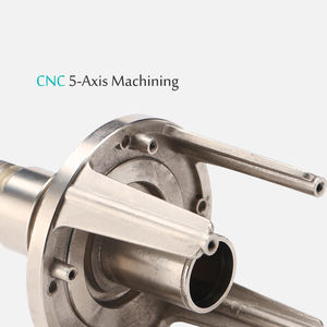 Componenti in Acciaio Inossidabile e Alluminio Lavorati con CNC a Cinque Assi ad Alta Precisione, Fresatura e Tornitura, Produzione Avanzata - Product Image 2