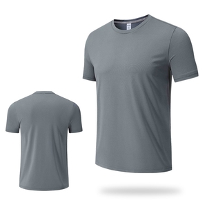 カスタム9色展開 メンズ軽量スポーツTシャツ 半袖速乾アスレチックジムシャツTシャツ - Product Image 5