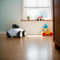 Cámara Inteligente para Mascotas, Robot de Patrulla Automática, Cámara de Seguridad HD de 2MP, Control Remoto por Aplicación, Audio Bidireccional