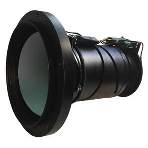 Lente de enfoque fijo athermalized de 120mm/1,0 lente de termógrafo infrarrojo Ge D16.5mm FL20mm lente de germanio para imágenes térmicas infrarrojas - Product Image 1