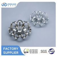 Anneaux de rosette en métal SS304 316L en acier inoxydable 50mm 75 100 RONGJIAN Structure de remplissage de selle de marque pour l'absorption de gaz
