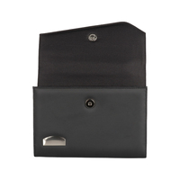 Carpeta de documentos de cuero PU con registro y seguro personalizado, carpeta de cartera de PU manual para coche, organizador manual, soporte de vehículo de PVC