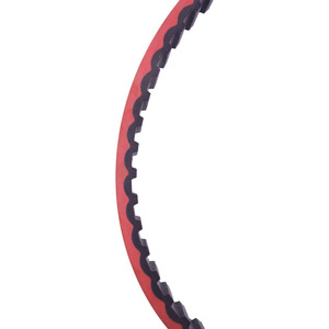 Correa síncrona 210L de 56 dientes con revestimiento de caucho rojo para equipos de costura - Product Image 1