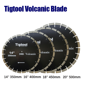 ใบเลื่อยเพชรขนาด 14 นิ้ว 350 มม. สำหรับงานตัดวัสดุภูเขาไฟ ทนทานต่อการสึกหรอสูง ใช้งานหนัก ตัดได้นาน ประสิทธิภาพเสถียร - Product Image 6