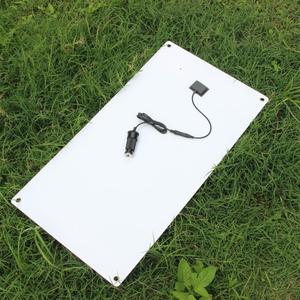 Panneau solaire semi-flexible 50W 18V pour l'extérieur, la maison, le toit, le balcon, la climatisation, la voiture, le bateau, l'alimentation de secours - Product Image 6
