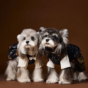 Vestito per Cani con Bretelle Leopardate per Tutte le Stagioni, Abito di Lusso per Animali Domestici, Vestiti Eleganti per Cani di Piccola Taglia - Product Image 3