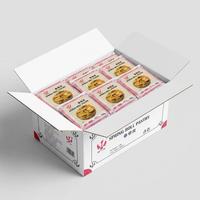 Pelees de rouleaux de printemps surgelées 215x215mm, farine de blé, eau, sel, pour restaurants, traiteurs, vente en gros, OEM, emballage personnalisé