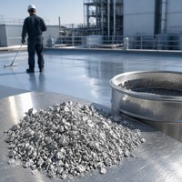 Pâte d'aluminium BioTio pour revêtements anti-corrosion réfléchissants, encre offset, fabricant d'aérosols
