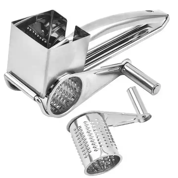 Factory Wholesale Stainless Steel Cheese Hand Crank Rotary Cheese
