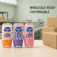 Aimo Fruity Baby Jelly Bean Protein Probiotics Healthy Snack Sweet Taste Semi-Soft Texture Drop Cookies Box 16g 12 Months Shelf