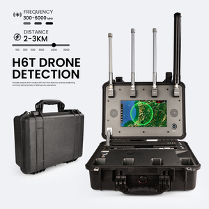 <span class=keywords><strong>Detector</strong></span> de Drones RF 300-6000MHz Sistema de Detecção de UAV Móvel Radar de Vigilância de Drones Portátil com Alcance de <span class=keywords><strong>2</strong></span>-3KM <span class=keywords><strong>Detector</strong></span> FPV - Product Image 1