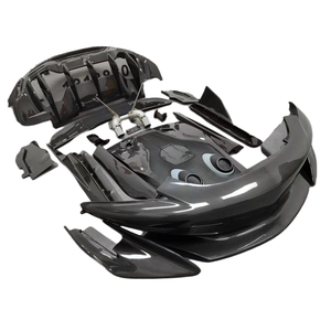 Für die <span class=keywords><strong>McLare</strong></span> 540C 570S verbesserte 600LT Style Trocken kohle faser Body Kit Seitens ch weller Heckspoiler vorne und hinten Stoßstange Kotflügel - Product Image 1
