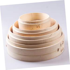 Mini cuiseur vapeur en bambou de 3 pouces pour aliments asiatiques, personnalisable, pour cadeaux d'entreprise et événements, en vente - Product Image 2