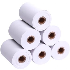 Qinglian Thermal <b>Paper</b> <b>Roll</b> 80X60 Mm Single Layer 28 Meters For Cash Register Receipts - Product Image 3