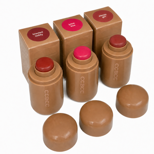 Bálsamo en Crema para Labios y Mejillas, Tinte Natural, Translúcido, Hidratante, en Barra - Product Image 1