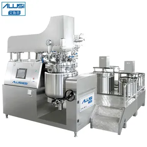 AVE-100L vakum reçel tereyağı margarin mayonez yapma makinesi AVE vakum emülsifiye makinesi