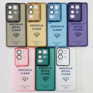 Venta al por mayor para Infinix Note 50S NOTE50X 5G Lente de color transparente a prueba de golpes TPU cubierta protectora suave para Tecno Comon 40 Premier - Product Image 4