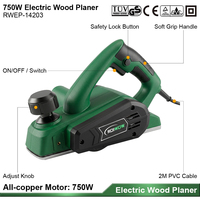 Raboteuse électrique 750W 82x2mm, machine à raboter portative filaire, outils de travail du bois industriels, raboteuse à bois électrique portable