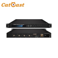 Modulateur DVB-S2X 4 ASI IP vers RF DVBS DVBS2X DVBS2 RF pour centre de diffusion numérique