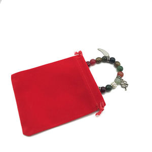 Petit sac en velours à cordon pour bijoux, sac de rangement pour bijoux, petit sac cadeau - Product Image 6