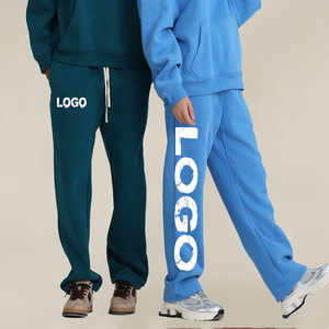Custom Heavyweight 350gsm Fleece Warm Sweatpants Tracksuits Unisex Logo Casual <strong>Loose</strong> Oversize Sweatshirt Hoodie <strong>Joggers</strong> for <strong>Men</strong> - Product Image 2
