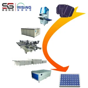 उच्च दक्षता सबसे अच्छी कीमत सौर पैनल उत्पादन लाइन मशीन पीवी मॉड्यूल बनाने के उपकरण