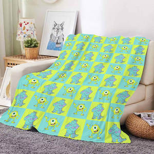 Manta Personalizada con Estampado de Dibujos Animados, Linda Manta de Franela para Niños y Bebés, para Picnic, Viajes, Sofá, Cama, Siesta - Product Image 5