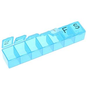 กล่องยาพลาสติกแบบ 7 ช่อง สีเงิน รุ่นใหม่ ปี 2024 - Product Image 2
