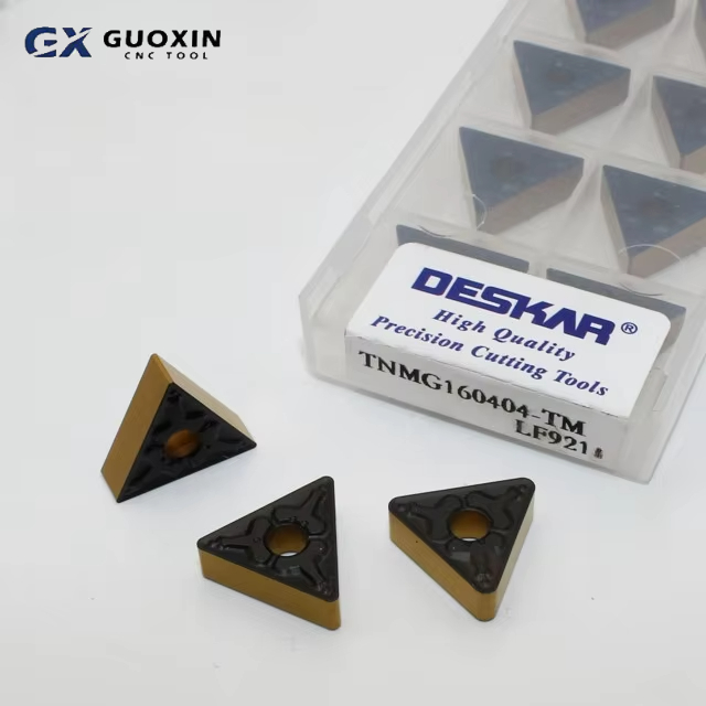 DESKAR TNMG160404/160408/160412-TM LF9218 токарные детали для токарного станка, токарные инструменты, твердосплавная пластина для токарного станка для стального инструмента
