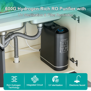 Nobana 600GPD Purificateur d'Eau Électrique RO Sous Évier, Alcalin Hydrogène, Conception Sans Réservoir, Matériau Plastique pour Usage Domestique - Product Image 2