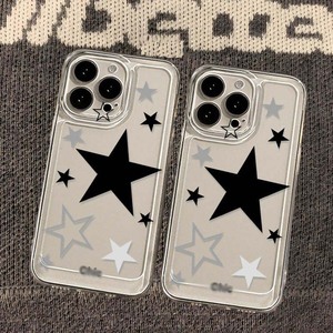 <span class=keywords><strong>Gris</strong></span> Blanco Negro Estrella Impresión a prueba de golpes Espacio TPU Funda para teléfono móvil para <span class=keywords><strong>Iphone</strong></span> 8 X Xr <span class=keywords><strong>Xs</strong></span> 11 12 13 14 15 16 17 Pro Max - Product Image 3