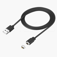 Cable Magnético USB HYTEPRO M553B TPE de 5 Pines, Cable de Carga y Datos Magnético para Dispositivos Médicos y de Uso Personal Inteligentes