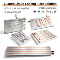 Plaque de refroidissement liquide en cuivre CNC personnalisée de haute qualité pour serveur IA et centre de données