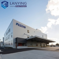 Structure en acier préfabriquée économique pour ateliers industriels et commerciaux, construction de bâtiments métalliques et entrepôts