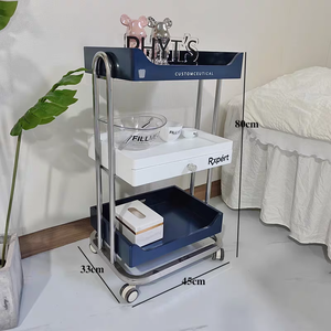 Chariot <span class=keywords><strong>de</strong></span> salon moderne en métal pour salons <span class=keywords><strong>de</strong></span> manucure et salons <span class=keywords><strong>de</strong></span> <span class=keywords><strong>coiffure</strong></span> Garantie <span class=keywords><strong>de</strong></span> 8 ans Outil <span class=keywords><strong>de</strong></span> stockage pour studios <span class=keywords><strong>de</strong></span> <span class=keywords><strong>coiffure</strong></span> - Product Image 5