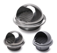 Vente directe fabricant : Capot d'extraction mural moderne en acier inoxydable, étanche, diamètre 100 mm, pour cuisine et sous-sol