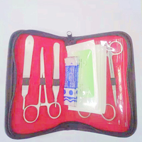 Kit de formation de Suture chirurgicale BIX-LV3-4-1 Kit de pratique de Suture de Science médicale avec modèle anatomique de ciseaux de lame de tampon de Silicone
