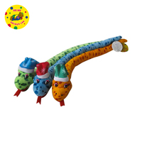 Peluche de serpiente suave de simulación al por mayor