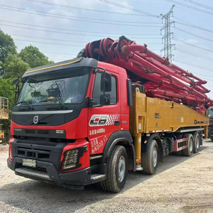 <span class=keywords><strong>Camion</strong></span> pompe à béton diesel d'<span class=keywords><strong>occasion</strong></span> Volvo 8x4, châssis 56m, 687 heures de fonctionnement, fabriqué en 2020, 6 sections - Product Image 2
